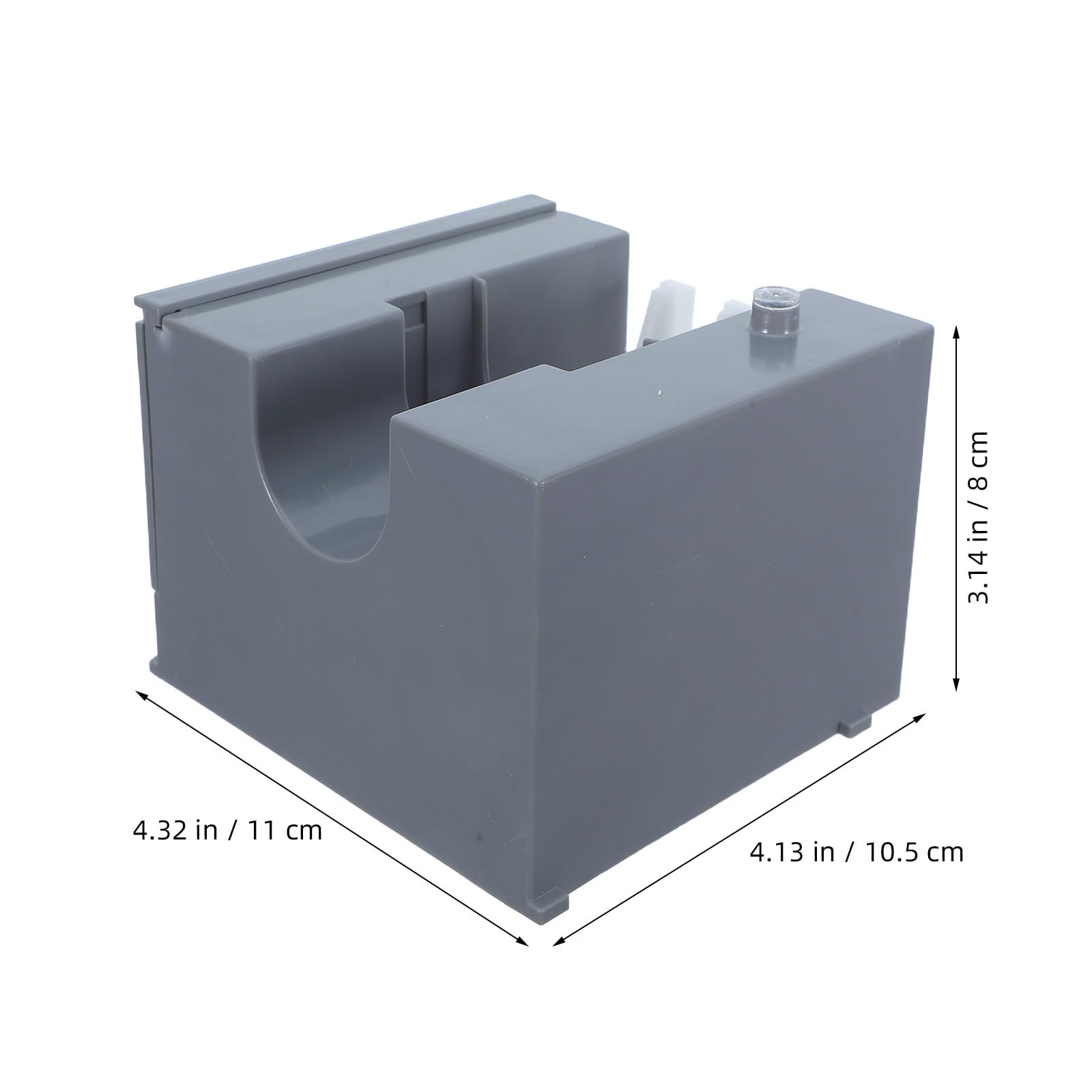 OUNONA Dispensador de Jabón Líquido Automático Oculto para Gabinete de Espejo, Montado en Pared, Plástico y Moderno para Baño u Oficina