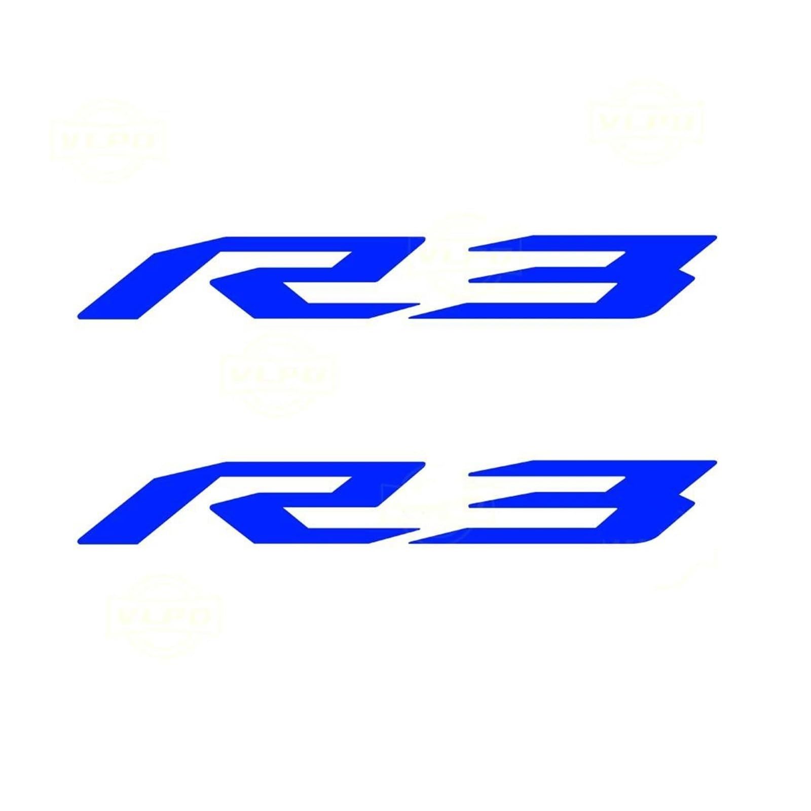 for YZFR3 YZF R3 Accessories YZF-R3 YZFR3 Decal Motorcycle Stickers Waterproof Decals(Blue)