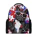 Produktbild My Daily Französische Bulldogge Independence Day Rucksack 35,6 cm Laptop Daypack Schultasche für Reisen College Schule