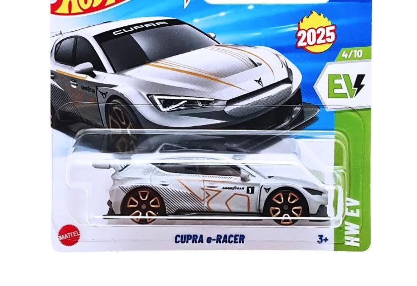 Image of hw Die-Cast 1:64 for Ages 3 and up (Cupra e-Racer | HW EV)