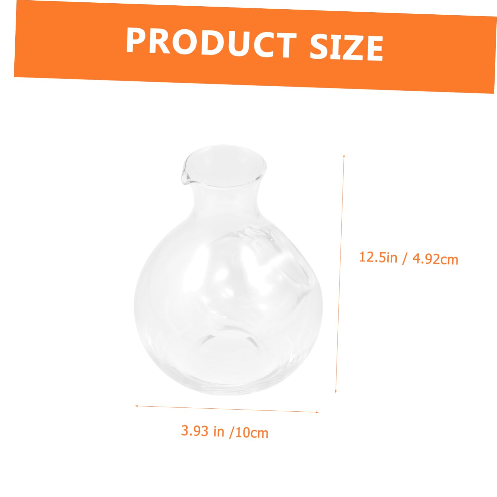 LALADEFIEE Household Glass Decanter Stylish Transparent Ice Wine Separator Fast Decanter for Home Use Elegant Design for Wine Vodka Whiskey Enhance Drinking Experience