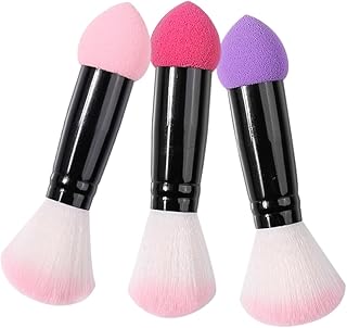 minkissy Aplicador de polvo de rubor de doble...