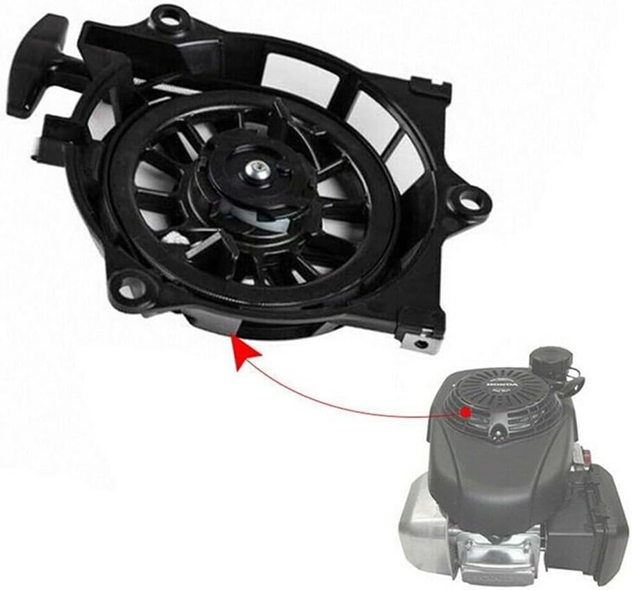 Replace Starter Pull Start with Plate Fit for GCV135 GCV160 GCV190 GC135 GC160 Engine Lawn Mower Replace 28400-Z0M-801 28400-Z0M-800 28400-Z1A-013ZA 28400-Z0L-801