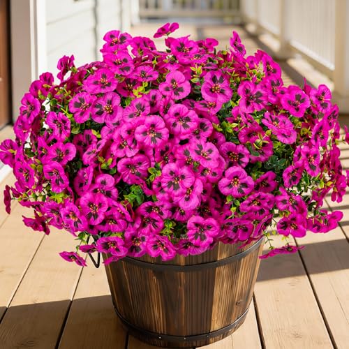 StyleNest 24 Pcs Artificial Fake Pansy Flowers Only $23.99 at Amazon