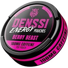 Energy Pouches Fast-Acting Caffeine + Nootropic Boost Sugar-Free, Tobacco-Free, Zero Crash Replacement/Alternative for Focus and Energy 3-Pack, Berry Beast Mixed Berry
