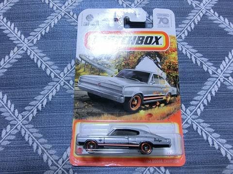 マッチボックス 1966 ダッジ チャージャー シルバー