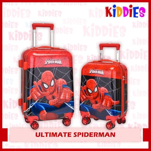 Image of ADSON PC Kids Trolley 360 Rotating Luggage 360 Wheels Non-Breakable Exclusive Edition 20 Inch Kids Hardsided Suitcase with 4 Wheels, 360 Wheel Travel Trolley Bag