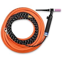 Miller Weldcraft A-250 TIG Torch Kit, Valve, 2-Pc, 25, Rubber, 301526025