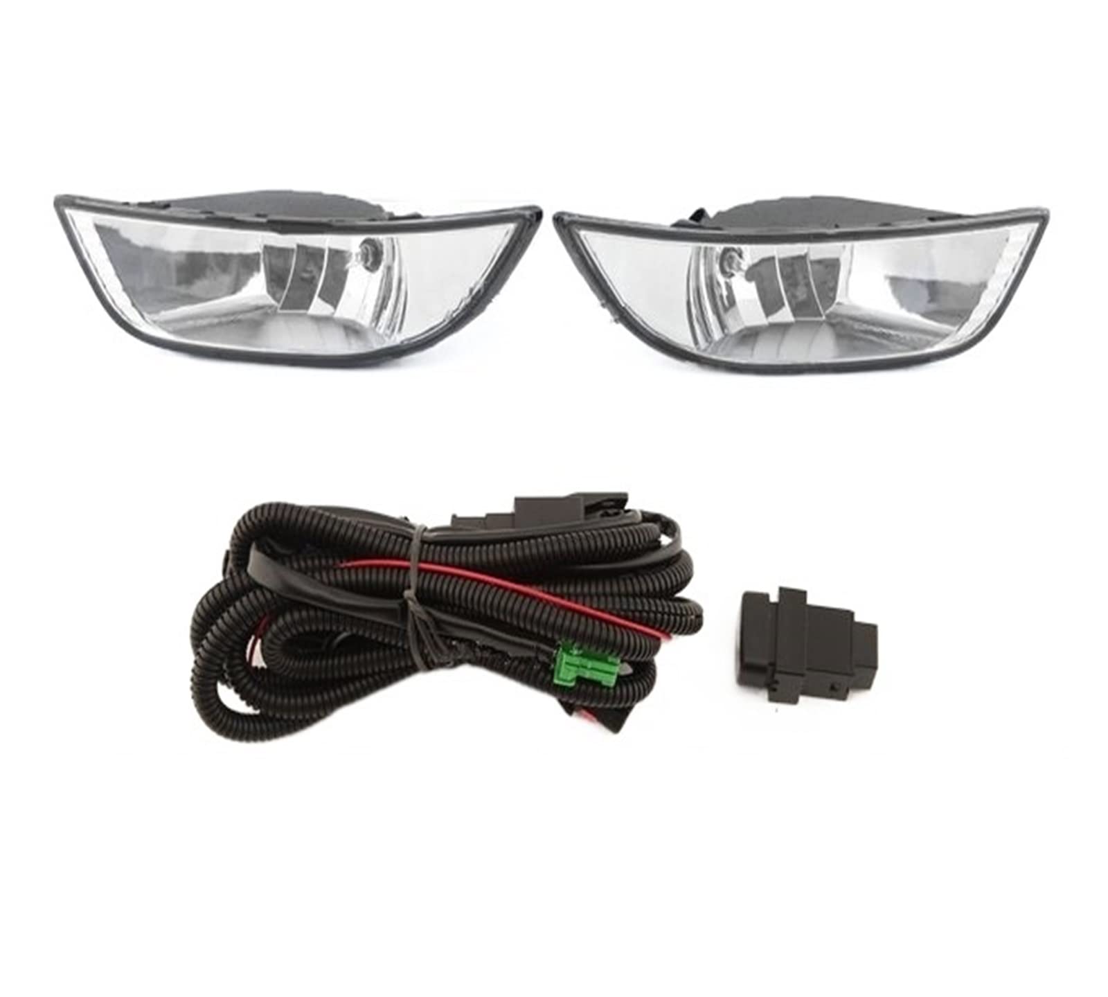 Przednie lampy do Mitsubishi dla Lancer dla EX 2007-2010 montaż świateł przeciwmgielnych do samochodu części samochodowe przednia lampa zderzaka reflektor światła przeciwmgielne żarówka z