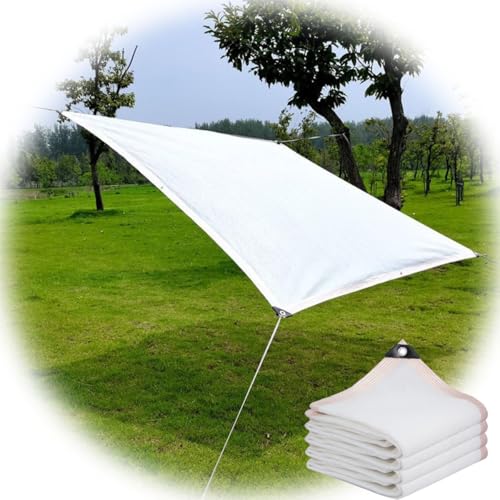 Voile d'ombrage extérieure en maille respirante pour jardin et balcon