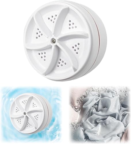 Miniatura 7 de Mini lavavajillas y lavadora portátil, limpiador compacto de fregadero de viaje para campamento, caravana, viajes de negocios, lavadora de encimera