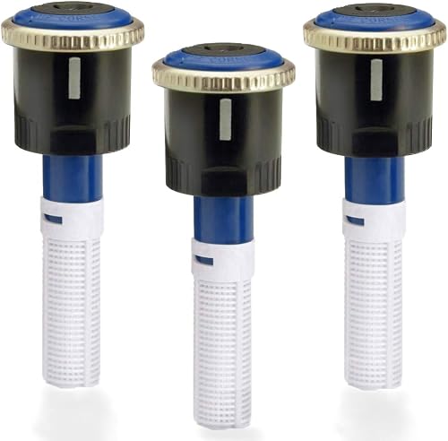 (3 Pack) Hunter MP3000 90 MP Rotator, 22' - 30' Radius and Adjustable 90° - 210° Arc (10) (3)