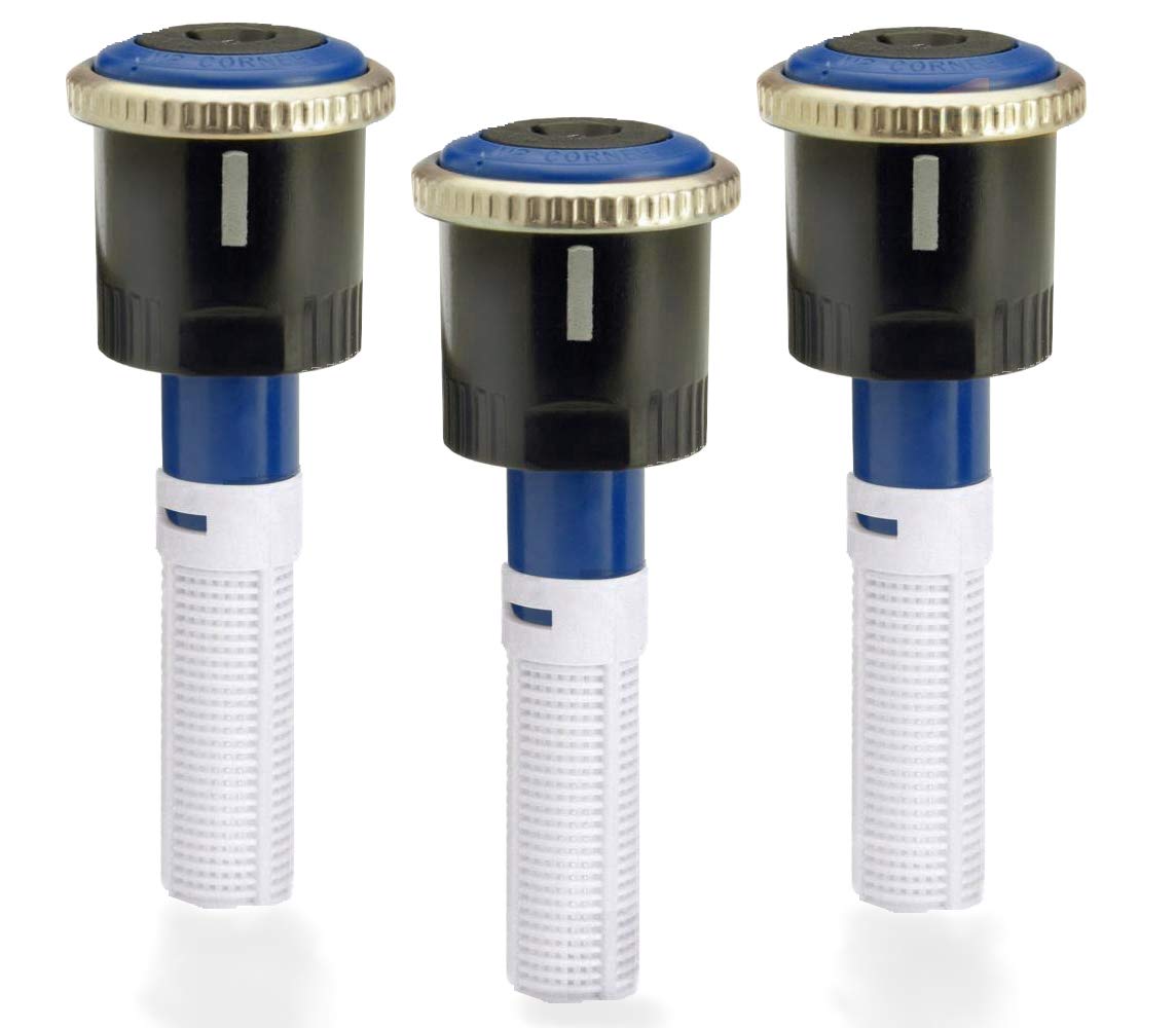 Sprinkler(3 Pack) Hunter MP3000 90 MP Rotator, 22' - 30' Radius and Adjustable 90° - 210° Arc (10) (3)