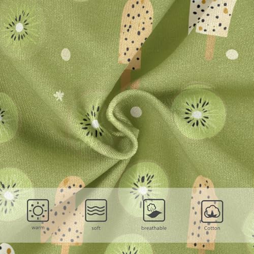 Wusikd Kiwi Popsicle Girls' Underwear Cotton Girls Briefs Soft Toddler Underwear 2T3