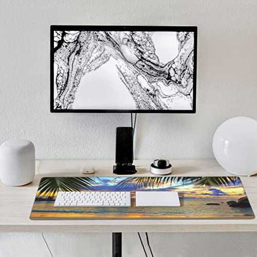 Tapis de souris de jeu bords cousus pour éviter l'effilochage
