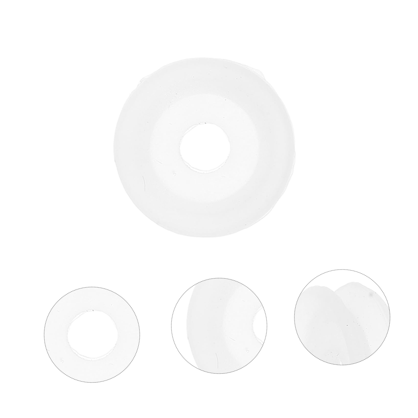 Joint Silicone Transparent De Rechange Pour Autocuiseur - Anneau D'étanchéité Universel, Facile à Nettoyer