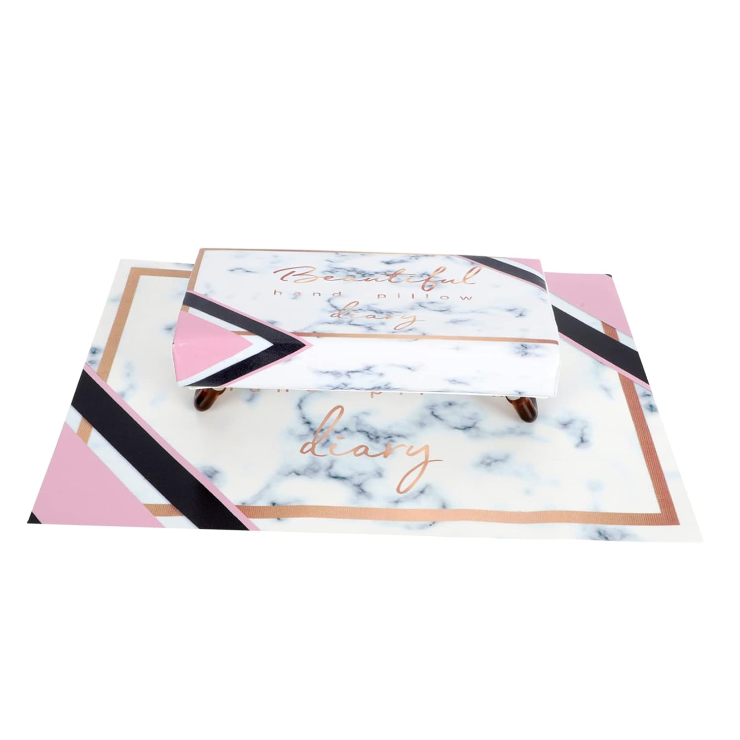 VICASKY Folding Nail Art Hand Cushion Set with Manicure Mat Comfortable Hand Rest Pillow for Professional Nail Technicians Home Use and Salon Decor