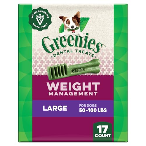 Greenies Adult Dental Dog Treats Large Size Weight Management