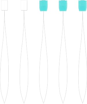 5 Pcs 6.7 Long Needle Threaders for Punch Needles Embroidery Stitching Craft Tool Sewing Machine Needles Threader Cross Stitch Supplies for Hand Stitching Sewing Machine