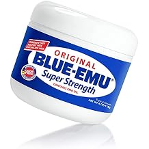 XONA Consumer Products Blue-emu Emu Oil, Aloe, Super Strength, 4-Ounce Jar