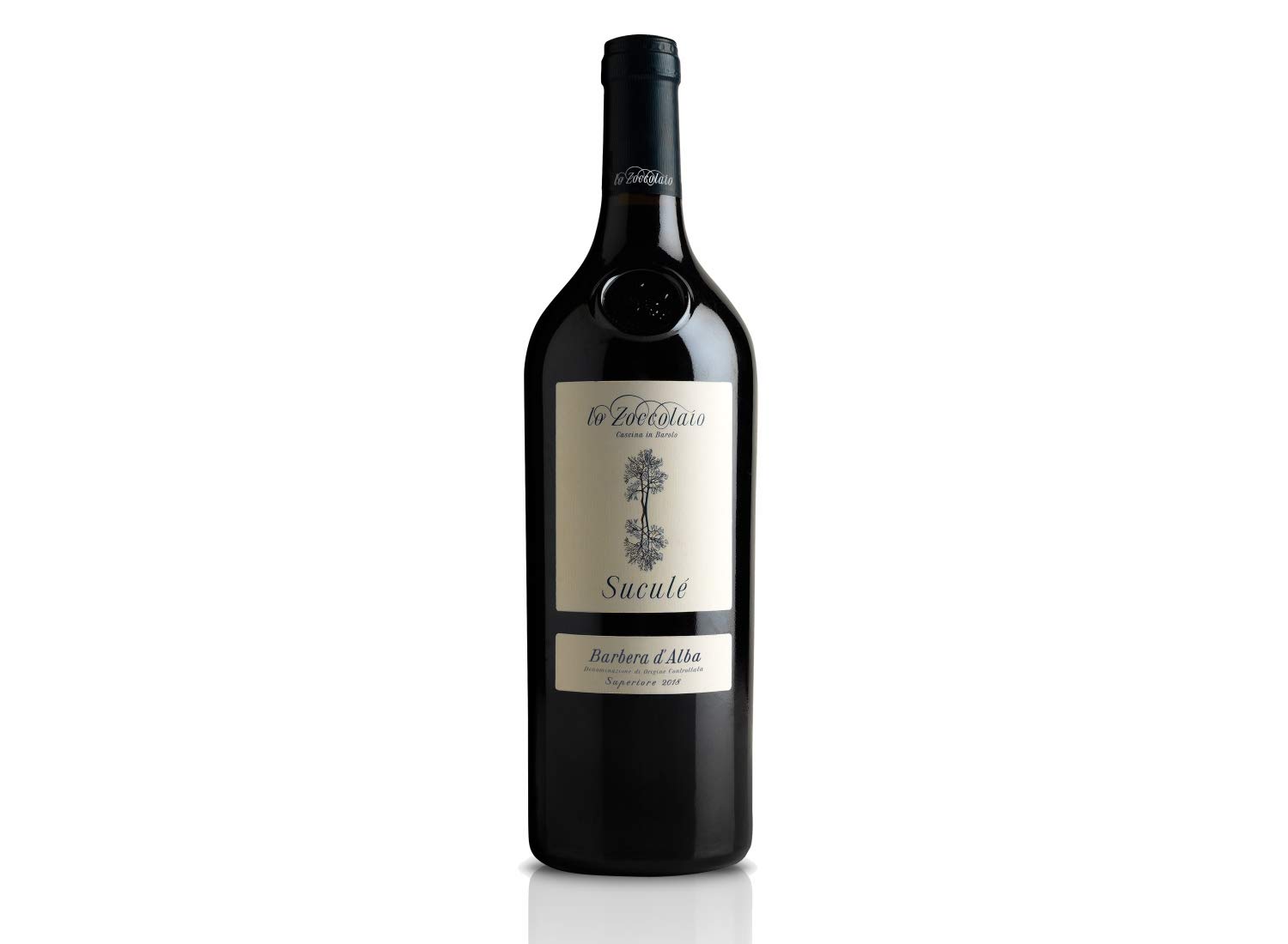 Lo Zoccolaio Barbera d'Alba DOC Superiore Sucule Piedmont Red Dry Wine - 1x750 ml