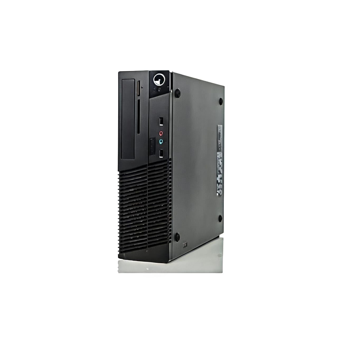 Len Thinkcentre M72e SFF Business Desktop (Core i3 3rd gen | 4 GB RAM | 500 GB SSD | Windows 10 Pro | MS Office | HD Graphics | USB | Ethernet | VGA | Black) 6 Month Warranty