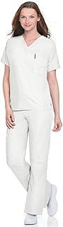 Landau Scrub Zone Unisex Relaxed Fit 2-Pocket Drawstring Cargo Scrub Pants 85221