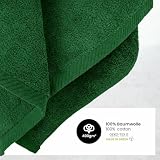 BaSaTex - Zestaw ręczników dla gości, 5 sztuk - ręczniki frotte z pętelką do zawieszenia, z miękkiej bawełny o wymiarach 30 x 50 cm - ręczniki do mycia dla gości, certyfikat Öko-Tex Standard 100