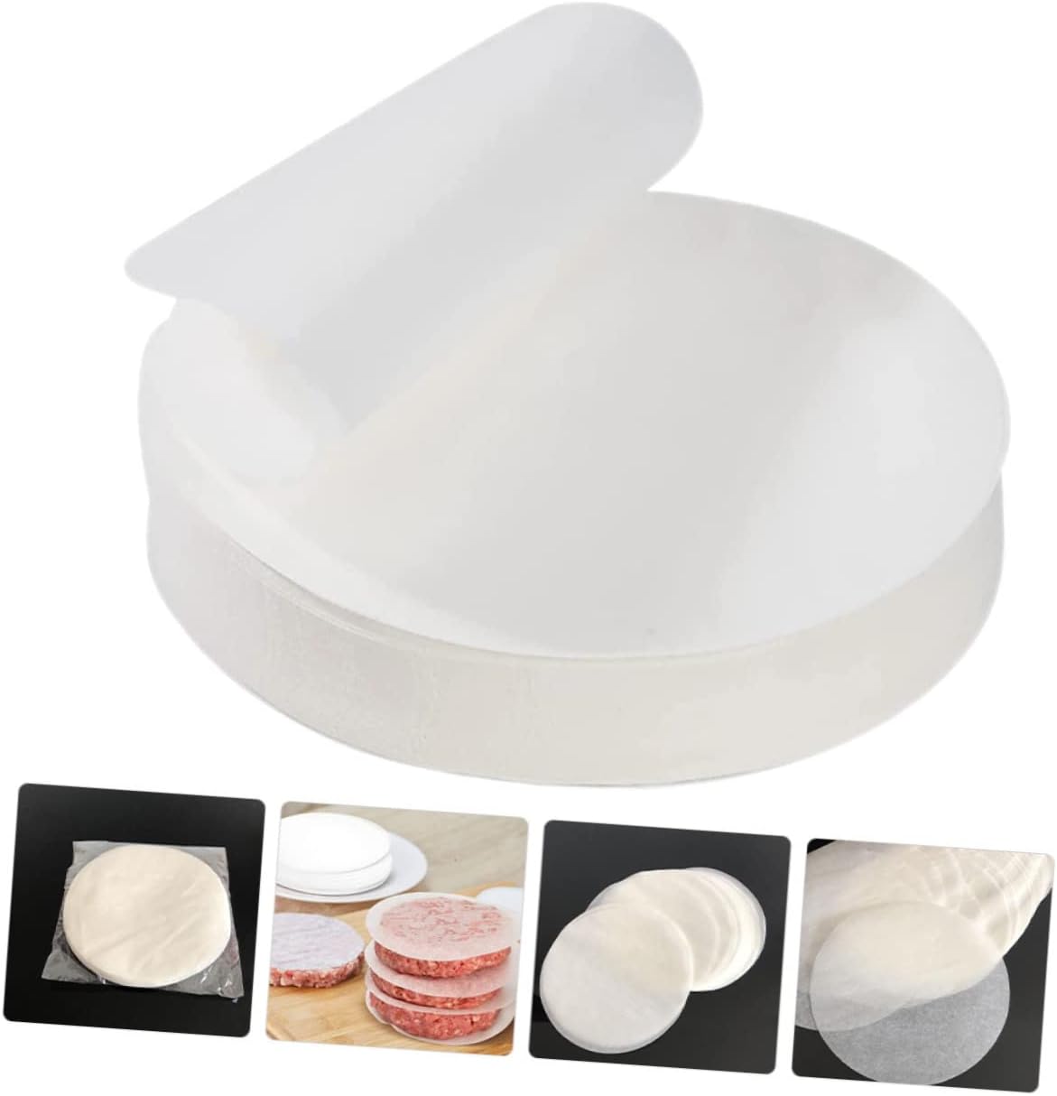 Parchment Paper Sheets Xmas 200 Pcs for Burger Patties