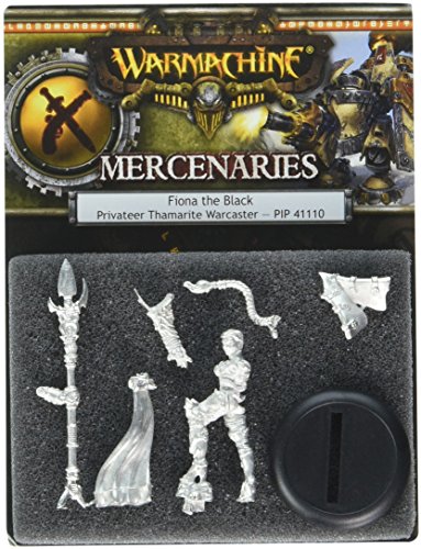Privateer Press - Warmachine - Mercenary: Fiona The Black Privateer Model Kit
