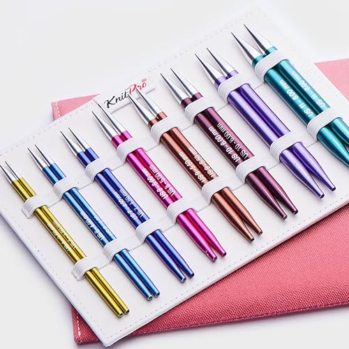 KnitPro Zing Deluxe Interchangeable Needle Set 5" (13cm), Multicolour - Image 3