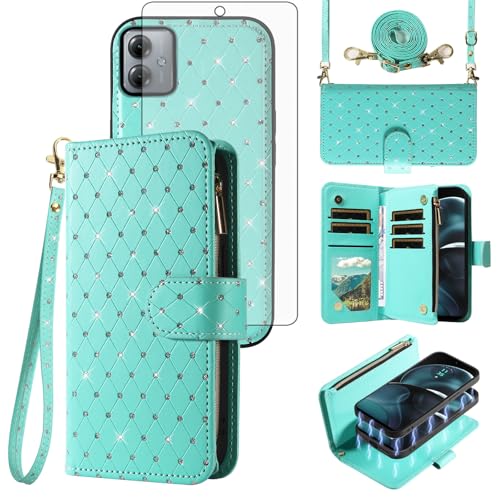 Coque Moto G14 Antichoc Asuwish avec Protection Écran