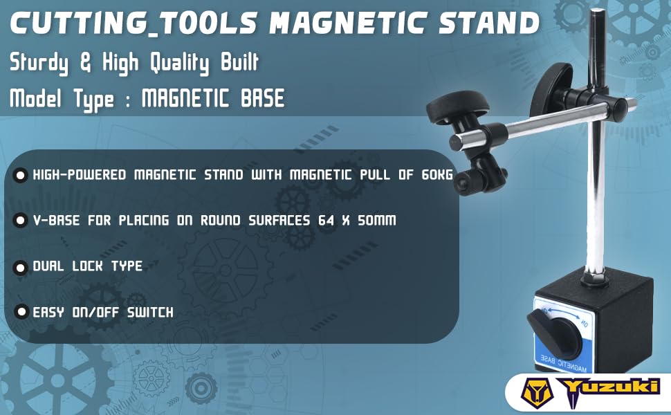 YUZUKI Magnetic Stand (MS40) – Reliable and Stable Mounting Solution for Precision Instruments - Image 3 thumbnail