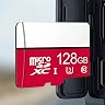 Cartão de memória de alta velocidade de 128 GB, cartão micro SD universal para câmera de painel, câmera de vigilância e armazenamento de dispositivos eletrônicos inteligentes, C