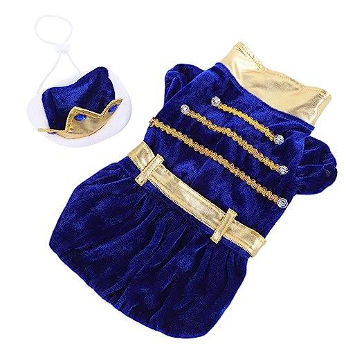 Disfraz para perro vestido con cristales y accesorios XL miniatura 2