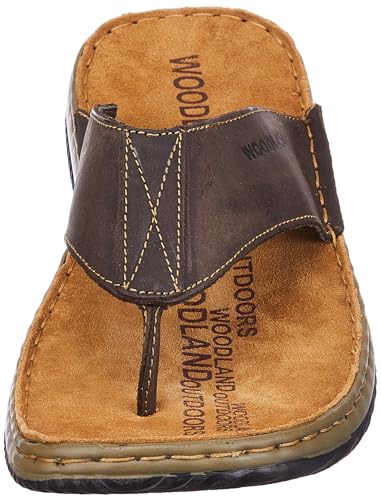 Image of Woodland Men's Leather Slippers