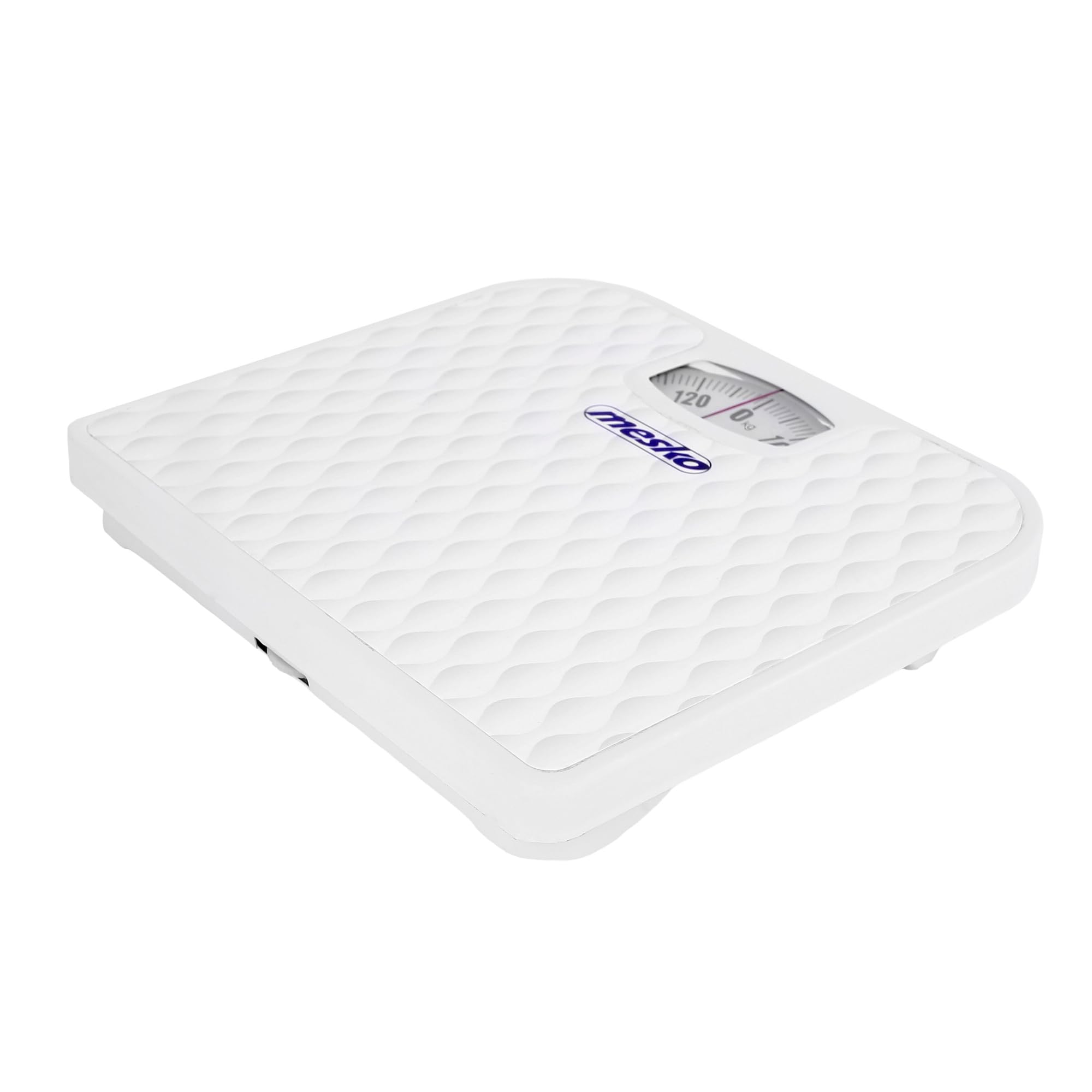 Mesko MS8160 Bilancia Pesapersone Meccanica, Pesapersone Analogica Alta Precisione, Capacità di Peso 130kg, Superficie Antiscivolo, Non Digitale, Facile da Usare, senza Batterie