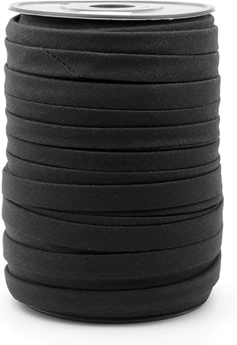 Vista 7 de CRAFTMEMORE Cinta al bies de doble pliegue de 1/2 pulgada, de lino y algodón, hecha en Japón, cinta de encuadernación para costura, dobladillo, Rojo