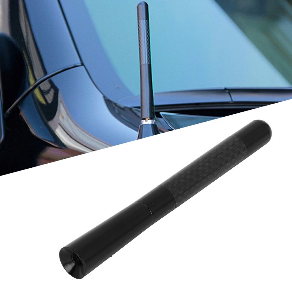EBTOOLS Antena de Techo de Coche, 4.7 Pulgadas Decoración Universal de Antena de Radio de Techo de Coche para Cooper S JCW R55 R56 R57 R60