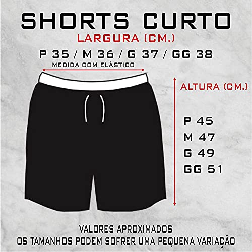 Kit com 3 Shorts Ox Silver Tactel Masculino Tamanho:G