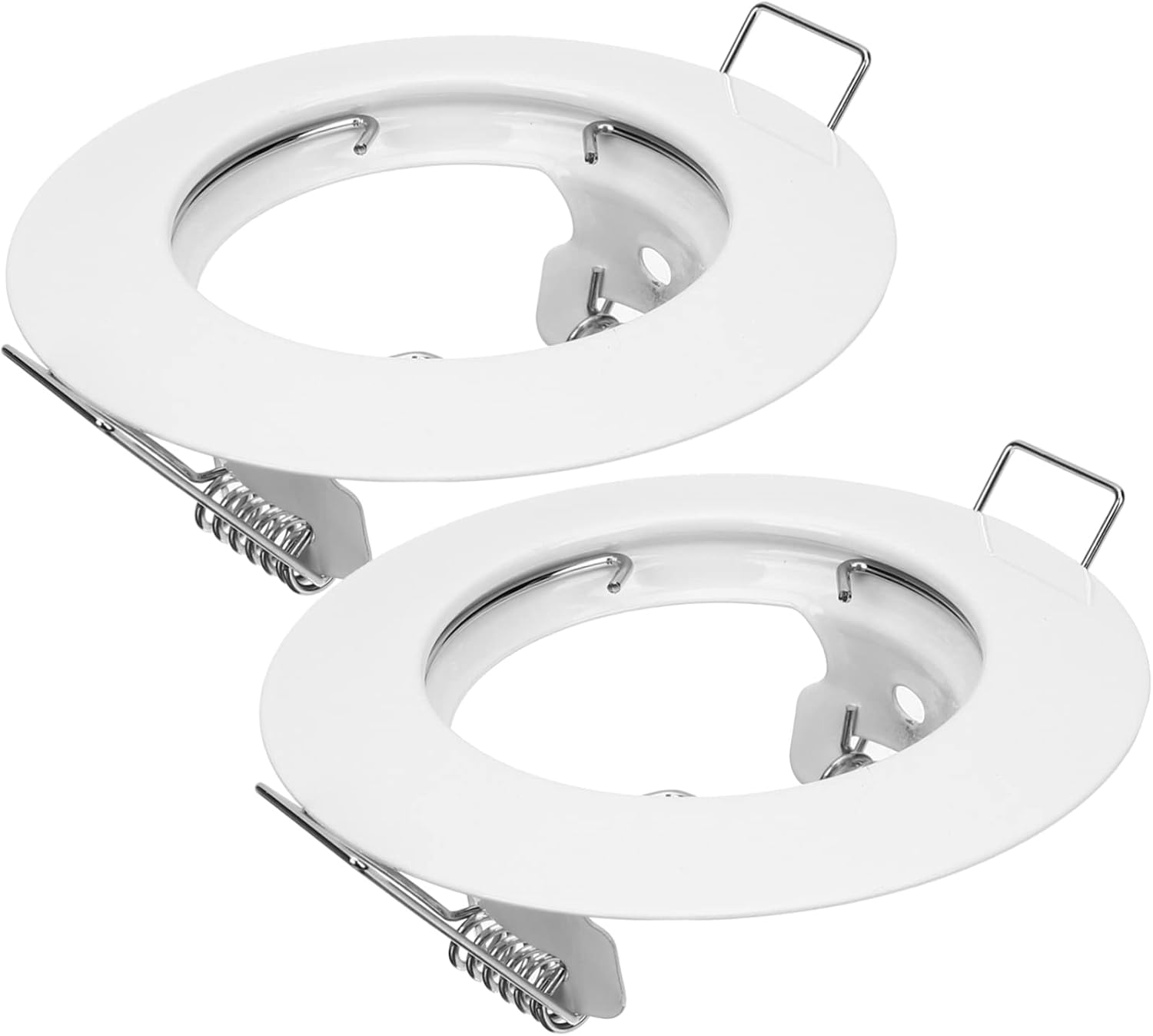 DOITOOL 6pcs Recessed Trim Cover Recessed Lighting Trim Decorative Ring for Lights
