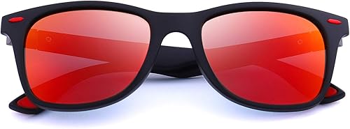 Miniatura 4 de Gafas de sol polarizadas con remaches rectangulares ultraligeras, protección UV 100%