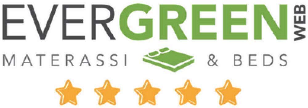 Evergreenweb materac ortopedyczny 80 x 200 cm z pianki wodnej, 25 cm wysokości + 1 poduszka z płatków pianki z pamięcią kształtu, ergonomiczny, oddychający, biały pokrowiec, hipoalergiczny, przeciw