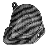 Hiraith Carbon Fasermotor -Fahrradmotorkupplungsabdeckung, Wärmesicher, Impact Proof, Ersatz für Talaria X3, MX3, MX4, MX5, Einfache Installation, Hochfestigkeits -ABS -Material