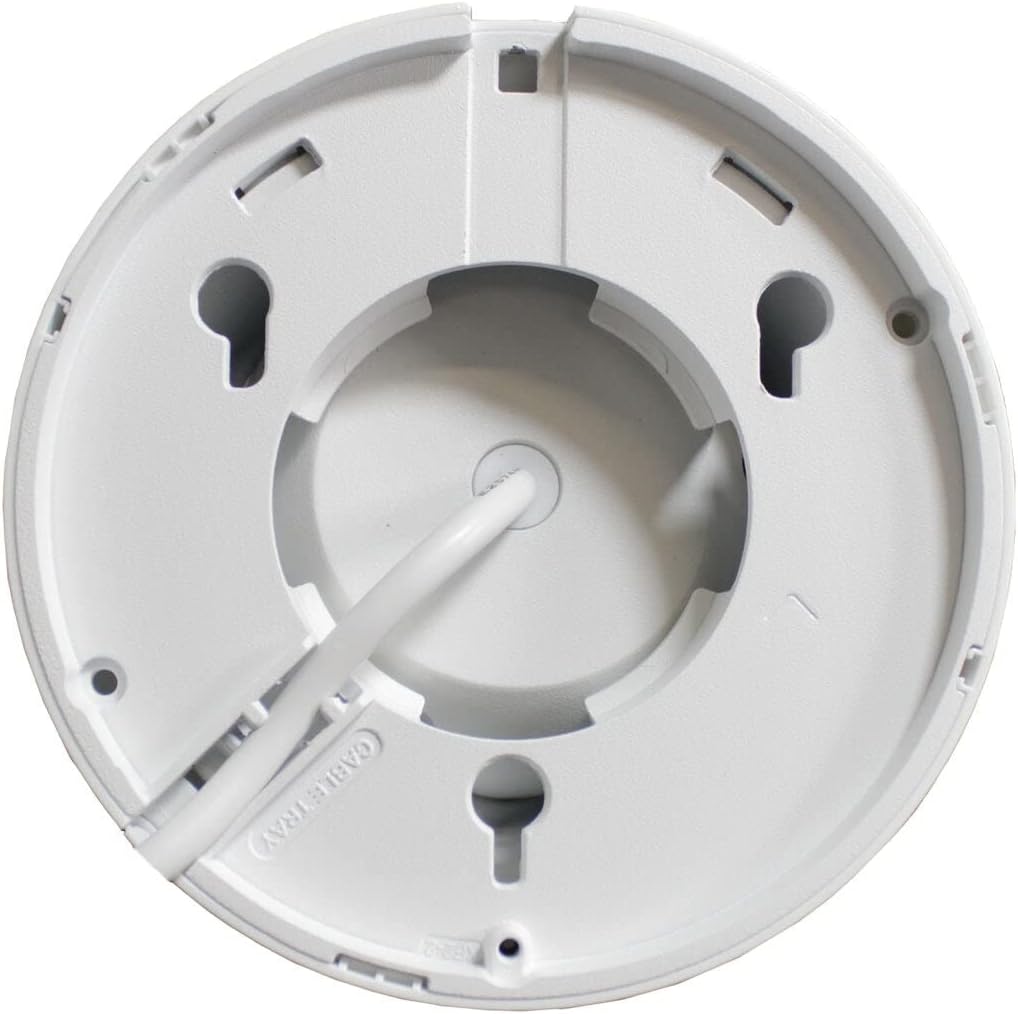 ENS HNC3V341TM-IRAS-S2/28 Turret IP/Networking Security Camera, 1/3"CMOS, 4MP@30fps, 2.8mm Fixed Lens, IR(98ft), WDR, Starlight, VCA, Build-in Mic, Micro SD Card, SD Slot Up to 256GB, UL Listed; White