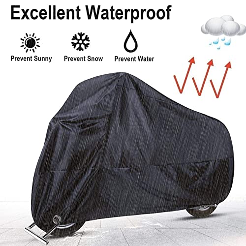 Housse scooter imperméable et bâche moto anti-UV pluie - 3