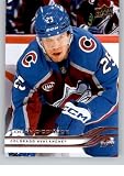 2025-26 Upper Deck Series 1 Hockey 40 Logan O'Connor Colorado Avalanche Official NHL Trading Card (Stock Photo Shown, Near Mint or Better Condition)