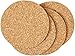 Cork Drink Coasters 1/8" Thick 30 Pack - Home Bar and Kitchen Essential - Blank Reusable Absorbent Eco-friendly DIY Project Tile Craft Board - Restaurant Cafe Wedding Supplies and Accessories
