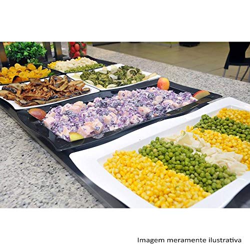 Saladeira Moove Grande Polipropileno Preta 5 L Vemplast