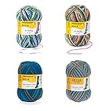 Die Sockenwolle von REGIA ist sehr strapazierfähig sowie formstabil & damit ideal geeignet für viele verschiedene Sockenarten - von Füßlingen über normalen Socken bis hin zu Kinderkniestrümpfen